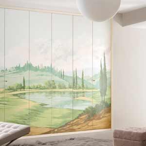 Armadio Trompe L'Oeil Benedetti - Mobili Biagi Lariano